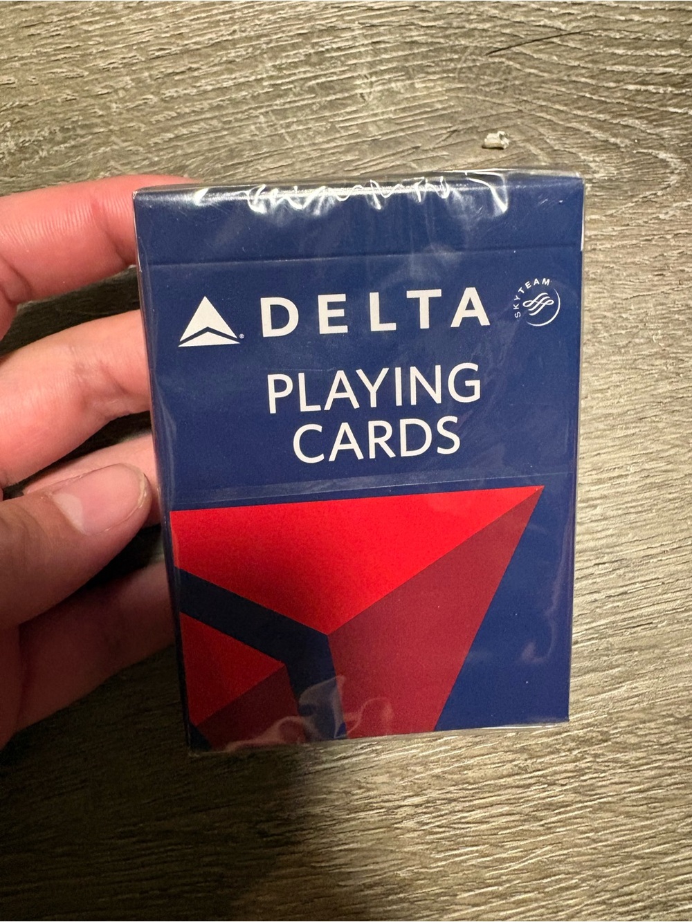 Delta Playing Cards in Blue and Red - Delta